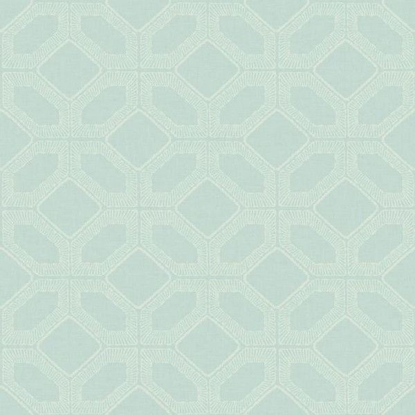 Обои бумажные York Wallcoverings Williamsburg III бирюзовые GS6273 0.52 м