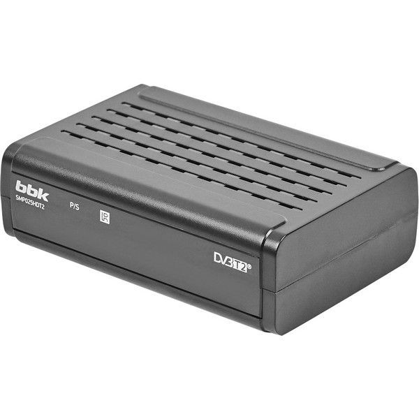 Ресивер DVB-T2 BBK SMP002HDT2 цвет чёрный