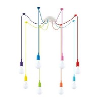 Светильник подвесной Lumion Lotte 3719/8, 8 ламп, 32 м², цвет мультиколор