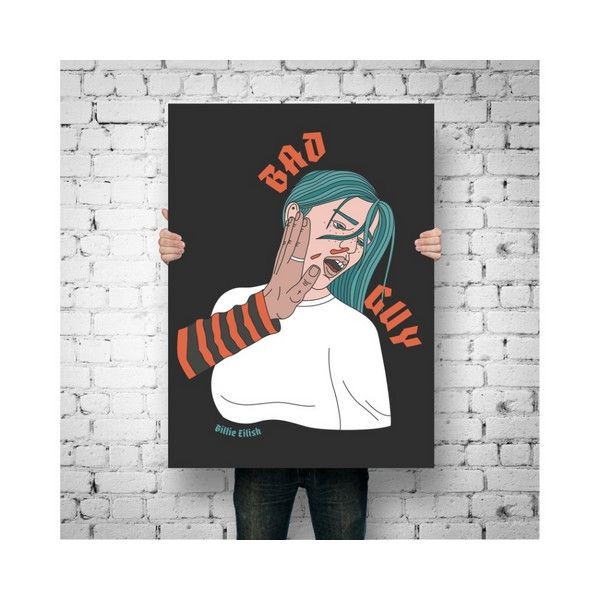 Постер ПростоПостер Billie Eilish 876352514472, 40х50 см