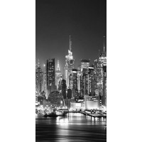 Фотообои флизелиновые «Ночная панорама» 100х200 см