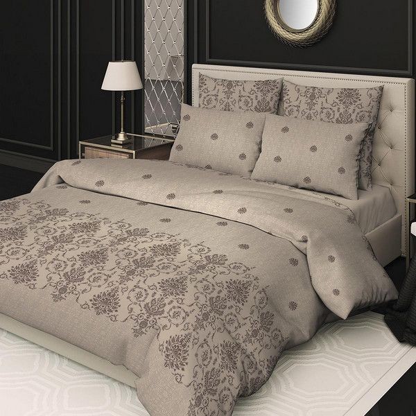 Комплект постельного белья евро Sorrento Deluxe Шамбала 116177, сатин