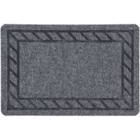 Коврик Thermoprint «Бордюр» 40x60 см, полипропилен, цвет серый