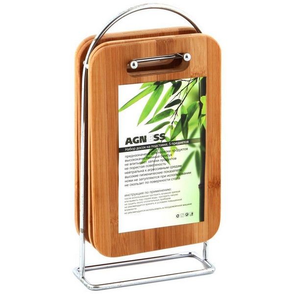 Разделочная доска Agness 897-033 150х300 см Бамбук