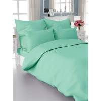 Простыня DEНАСТИЯ DeNastia Y 180х215 см, бязь, зеленая, C010559