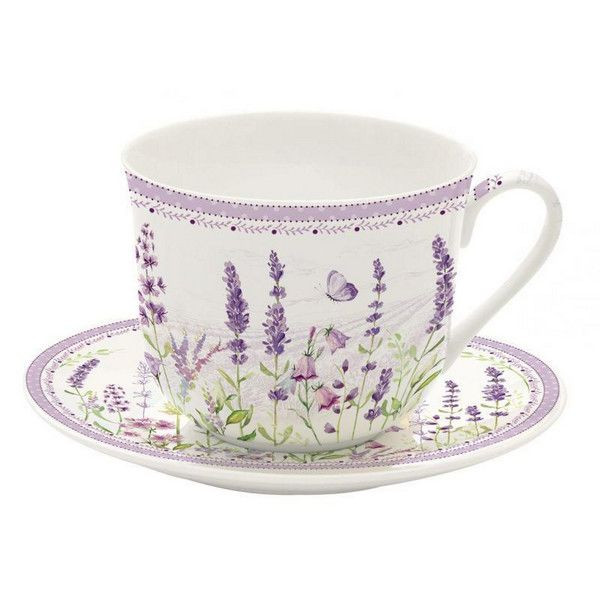 Чайная пара Easy Life Lavender Field R1454#LAVF, 400 мл