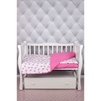 Комплект постельного белья AmaroBaby Baby Boom Мороженки в кроватку, бязь 3 предмета
