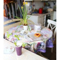 Скатерть Myatashop Lavander 48.98.34.3, 155см