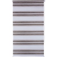 Штора рулонная день-ночь Miamoza 60x160 см, цвет бежевый