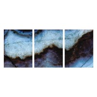Комплект картин ArtWork Blue Jade56х76 см, 3 шт