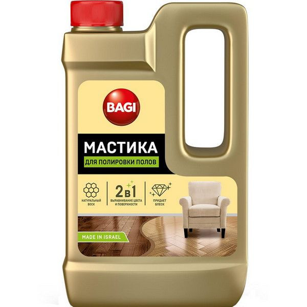 Жидкость для мытья полов Bagi Мастика 0.5 л