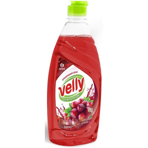 Средство для мытья посуды Grass Velly «Клюква» 0.5 л