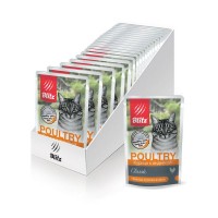 Влажный корм для кошек BLITZ Курица с Индейкой в желе 85 г