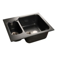 Кухонная мойка GranFest S-615 K STANDARTS-615 K чер