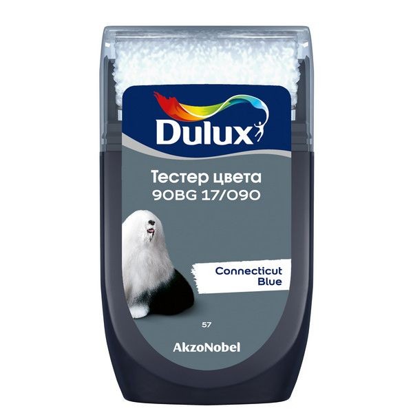 Тестер краски для стен Dulux 90BG 17/090 цвет серый 30 мл