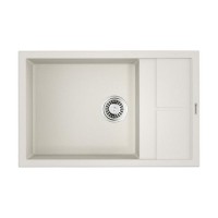 Кухонная мойка OMOIKIRI Sumi 78-LB-WH 78х50см искусственный гранит/белый