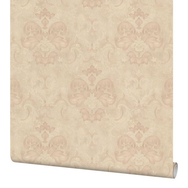 Обои флизелиновые Мир French Style бежевые 1.06 м 45-096-04