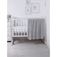 Плед Baby nice Акварельные сердечки F251004/20GY, 100х118 см