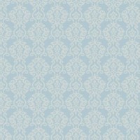 Обои бумажные York Wallcoverings Waverly Cottage голубые ER8170 0.68 м