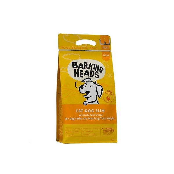 Сухой корм для собак Barking Heads Fat Dog Slim для склонных к полноте, курица, рис 2кг
