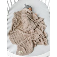 Плед AmaroBaby Pure Love Волна AMARO-62PLV-Ca, 75х105 см