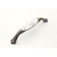 Ручка-скоба Brante RS.1433.128.BK керамика-чёрный никель