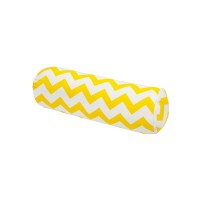 Подушка Amaro Home Smart Roll Зигзак желтый HOME-8003-SRZJ, 30х8 см, гречневая лузга