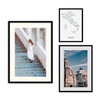 Набор постеров Дом Корлеоне Коллаж Fashion №84 08-0299-80х80, 40х60 см