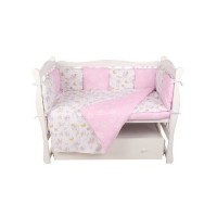 Комплект постельного белья Amarobaby Мышата в облаках AMARO-3018-MvO, 18 предметов