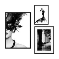 Набор постеров Дом Корлеоне Коллаж Fashion №66 08-0281-80х80, 40х60 см