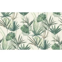 Обои флизелиновые Rasch Barbara Home Collection II зеленые 0.53 м 536409