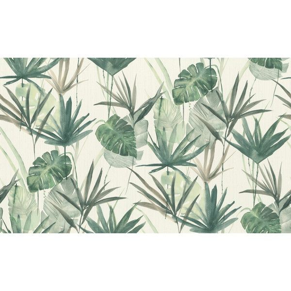 Обои флизелиновые Rasch Barbara Home Collection II зеленые 0.53 м 536409