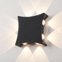 Уличный декоративный светильник светодиодный (LED) Elektrostandard 1631 TECHNO LED Чёрный