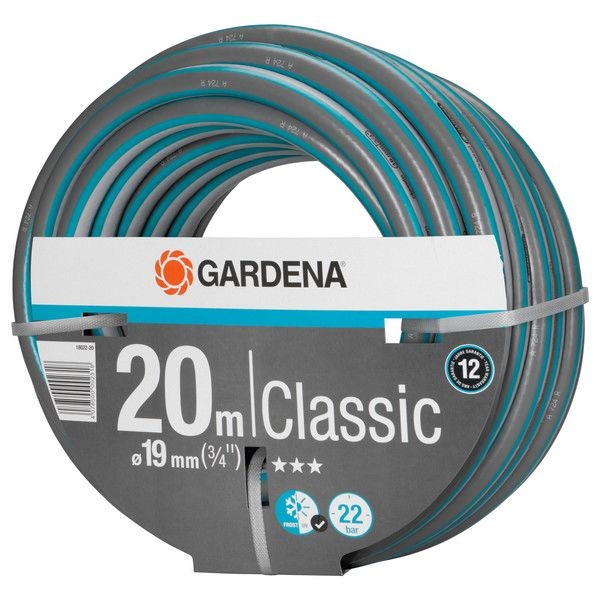 Шланг для полива Gardena Classic o19 мм 20 м, ПВХ