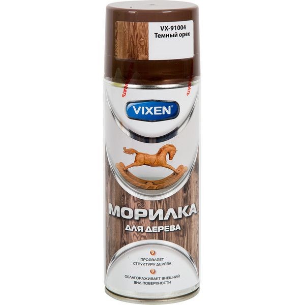 Морилка для дерева Vixen 520 мл цвет тёмный орех