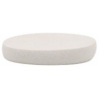 Мыльница Аквалиния Stone цемент цвет белый
