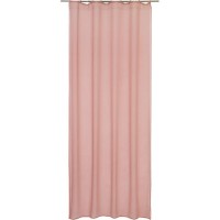 Штора на ленте Tilicho 140x280 см цвет розовый