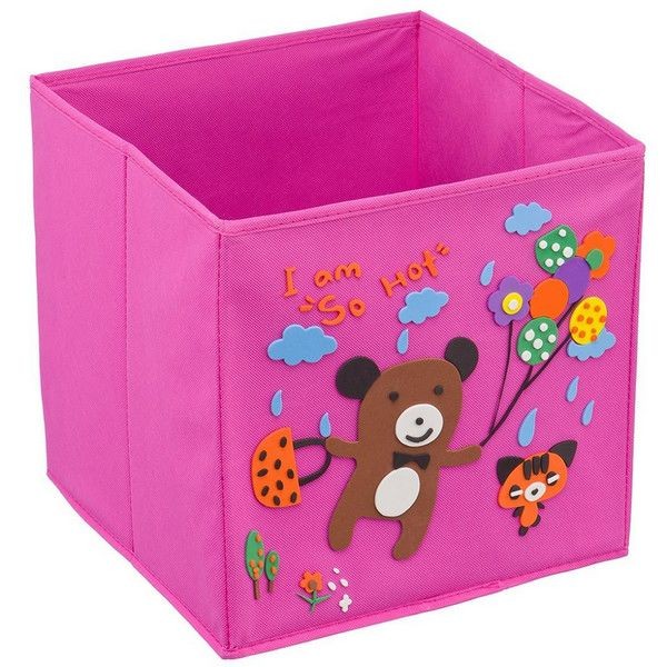 Короб для хранения Handy Home Мишка с котиком UC-118, 30х30 см