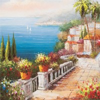 Фотообои флизелиновые «Курорт» 200х200 cм