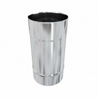 Дымоход 115х0.5 мм 0.25 м нержавеющая сталь