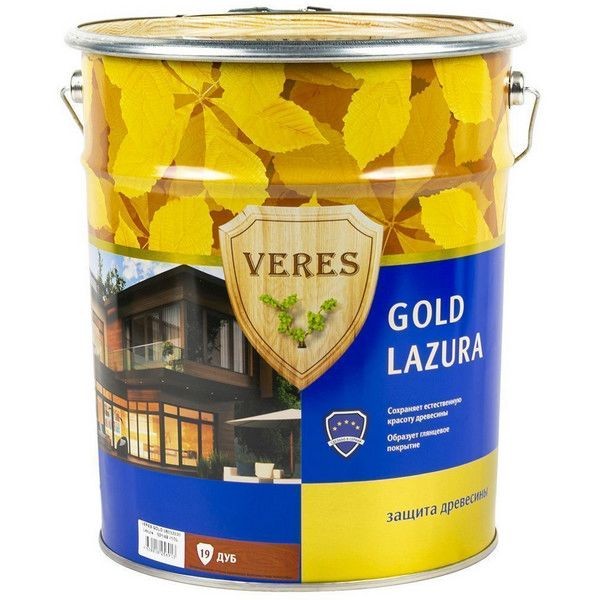 Антисептик Верес «Gold» 10 л цвет дуб