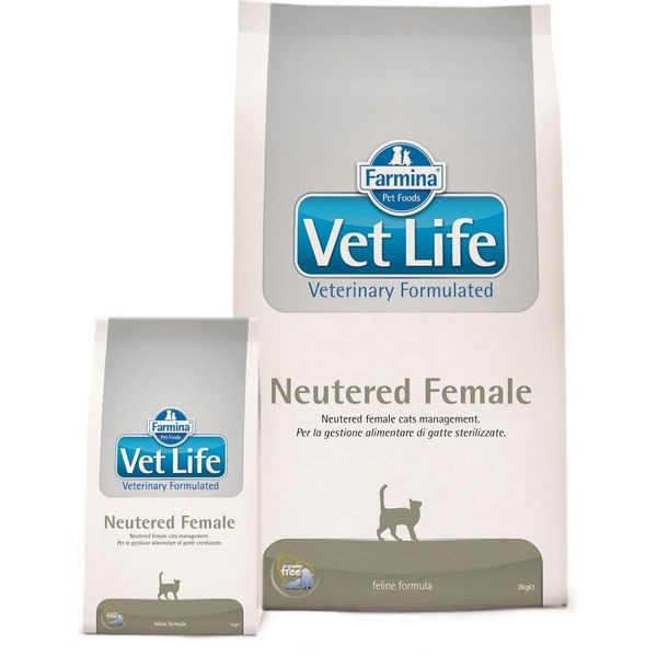Сухой корм для стерилизованных кошек FARMINA Vet Life Neutered Female 400 г
