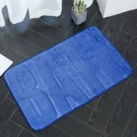 Коврик для ванной Sanitaryware Синий 108, 75х45 см