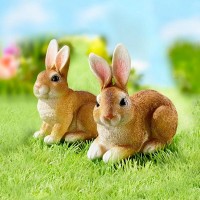 Декоративные фигуры Tri International Зайчата 08164, 2 штуки