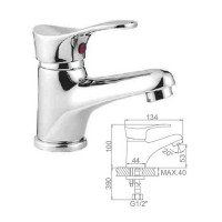 Смеситель для раковины Ledeme L1014-B