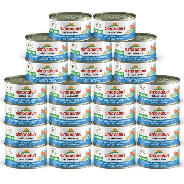 Консервы для кошек ALMO NATURE Legend Атлантический тунец 75 % мяса 70 г, 1 шт.