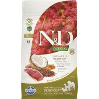 Сухой корм для собак для здоровья кожи и шерсти FARMINA N&D беззерновой Утка с Киноа 800 г