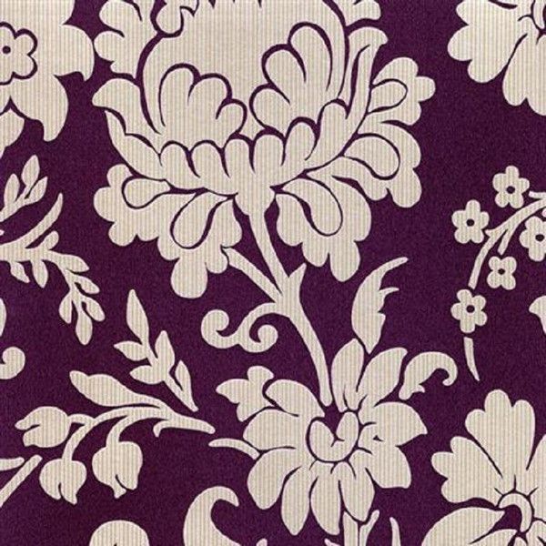Флизелиновые обои Graham&Brown фиолетовые 57197 0.52 м