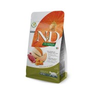 Сухой корм для кошек FARMINA N&D Pumpkin Adult беззерновой Утка Тыква Мускатная дыня 5 кг