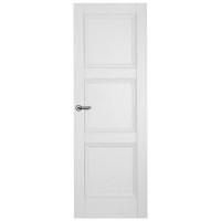 Дверь межкомнатная Трилло глухая Hardflex цвет ясень 70x200 см (с замком и петлями)